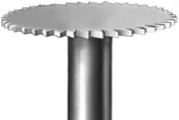 Fresa busch acciaio - Sega con perno - ø 2,30 x 0,40 (S) - 44,5 (L2) mm