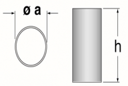 Cilindri per fionda  - ø 80 x 90 mm