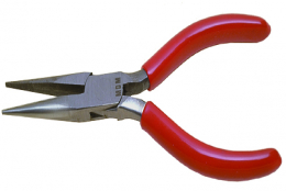 Plier With Half-Round Knurled Jaws