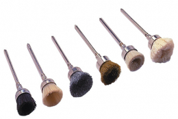 "Beta" cup brush with shaft ø 2.35 mm