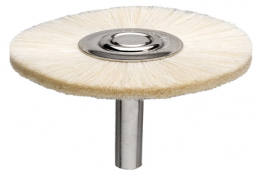 Wheel Brush Soft Goat's Hair - ø 10 mm