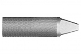 "SW" Round cylindrical file, 4"- 100 x ø 3,0 mm. Cut.2.