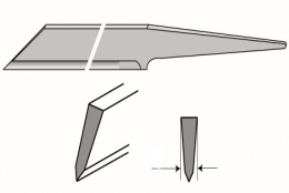 0703-1 Steel Bevelled Graver