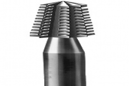 Steel Burs - Pointed slotted cone
