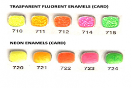 Transparent Fluorescent And Neon Enamels - 120g