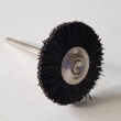 Wheel Brush Stiff Black Bristles -  ø 22 mm