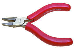 Plier with Half-round / flat jaws