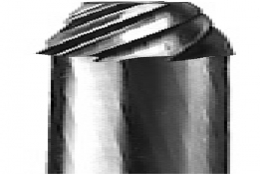 0830SP-04 Carbide Burs Flat Head Cone