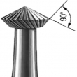 0830RQ Busch Steel Burs
