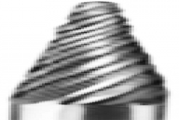 Carbide Burs - Medium Single Cut - ø 2,30 x 14,5 (L1) mm α 7,0°