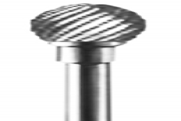 Carbide Burs - Medium Cut - ø 6,00 x 11 (L1) - 44,5 (L2) mm